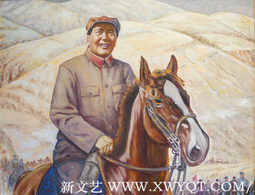 7《反围剿》十年的红军战争史，就是一部反“围剿”史130x100cm  2016年2月